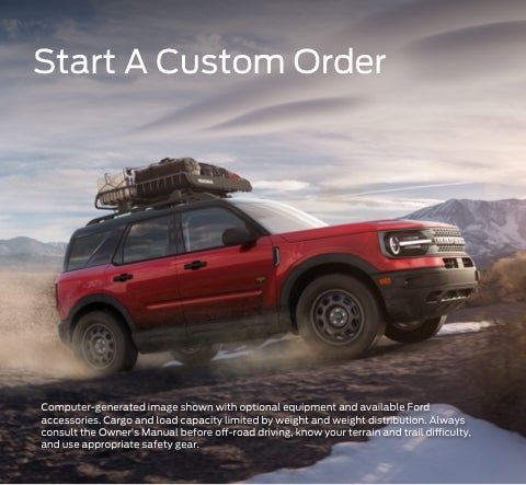Start a custom order | Joe Rizza Ford of Orland Park in Orland Park IL