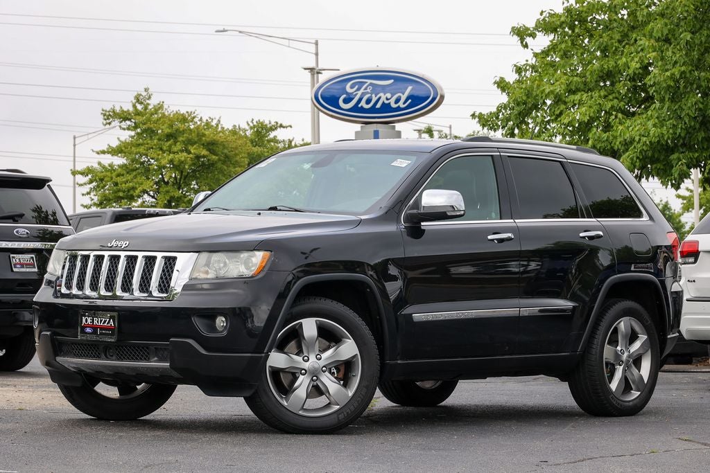Used 2012 Jeep Grand Cherokee Overland with VIN 1C4RJFCT7CC203242 for sale in Orland Park, IL