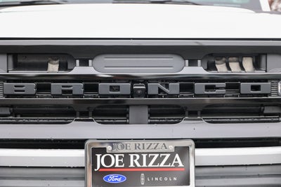 2026 Ford Bronco Outer Banks Matte Black Package