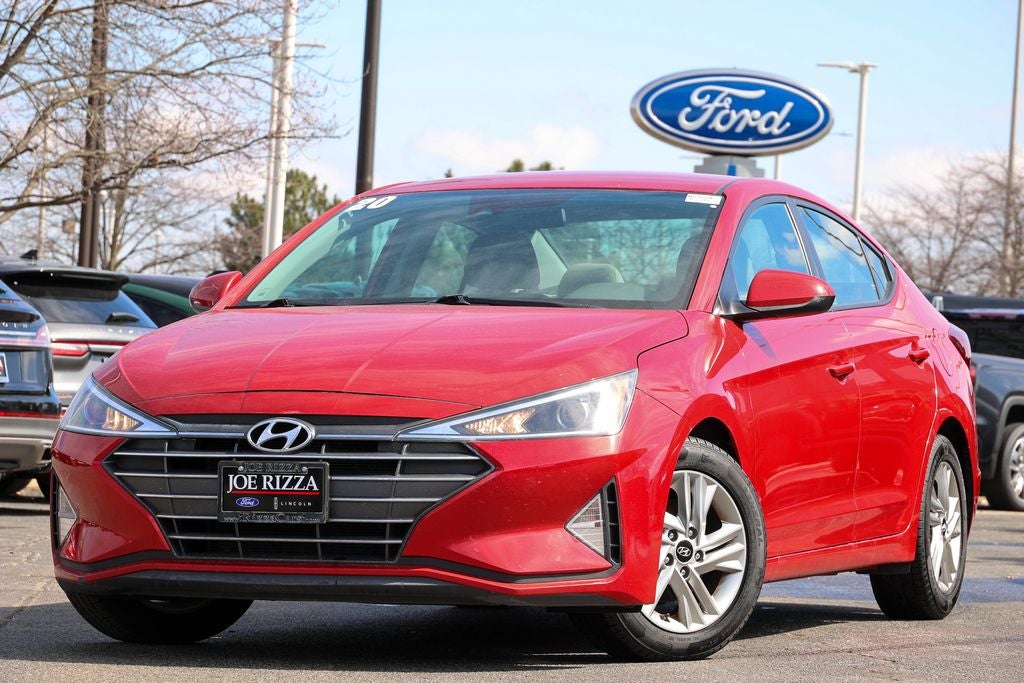 Used 2020 Hyundai Elantra SEL with VIN 5NPD84LF0LH550842 for sale in Orland Park, IL