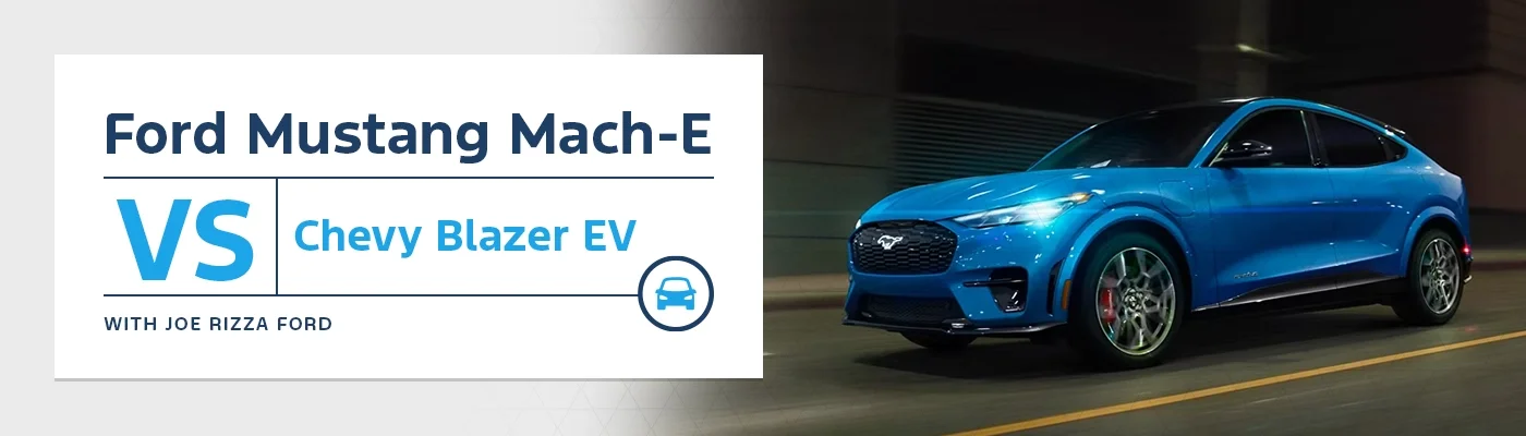 Ford Mustang Mach-E VS Chevrolet Blazer EV