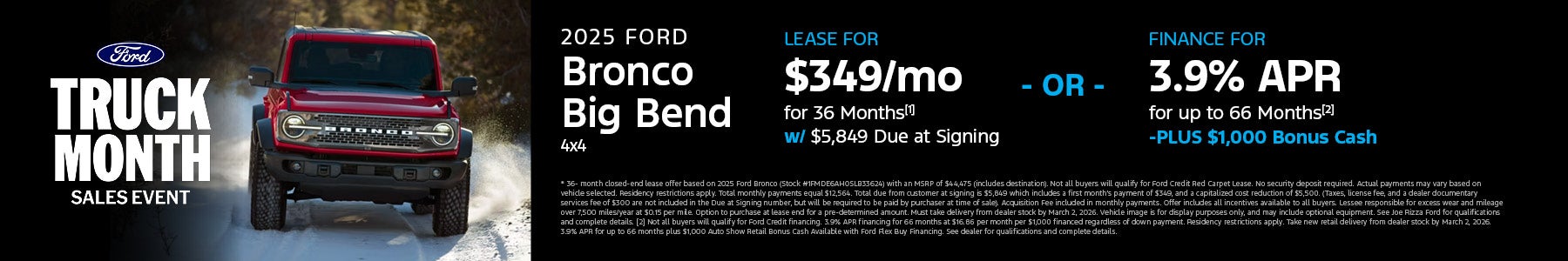 Ford Bronco Big Bend