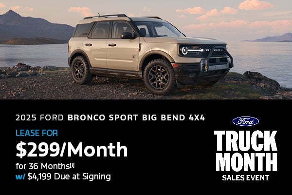 Bronco Sport Offer