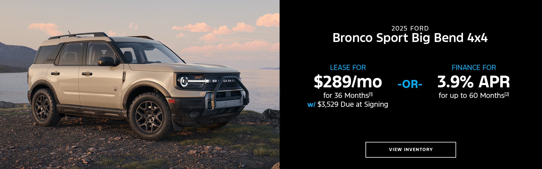 Bronco Sport Offer