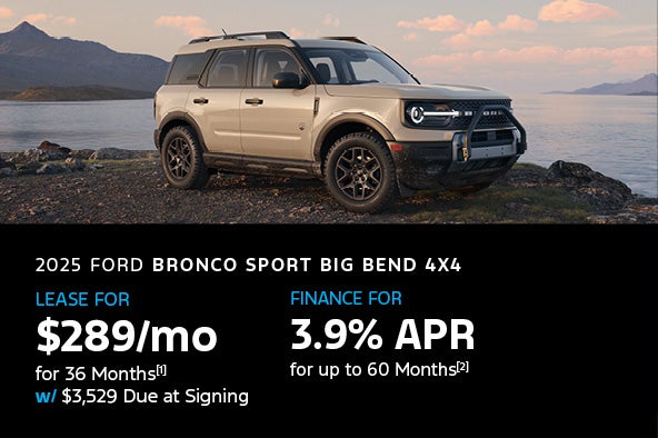 Bronco Sport Offer