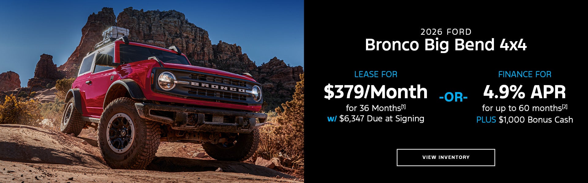 2026 Ford Bronco Big Bend 4x4