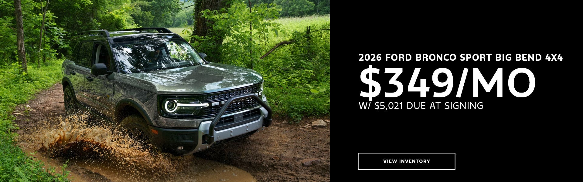 2026 Ford Bronco Sport Big Bend 4x4