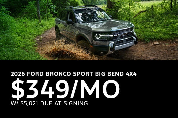 2026 Ford Bronco Sport Big Bend 4x4