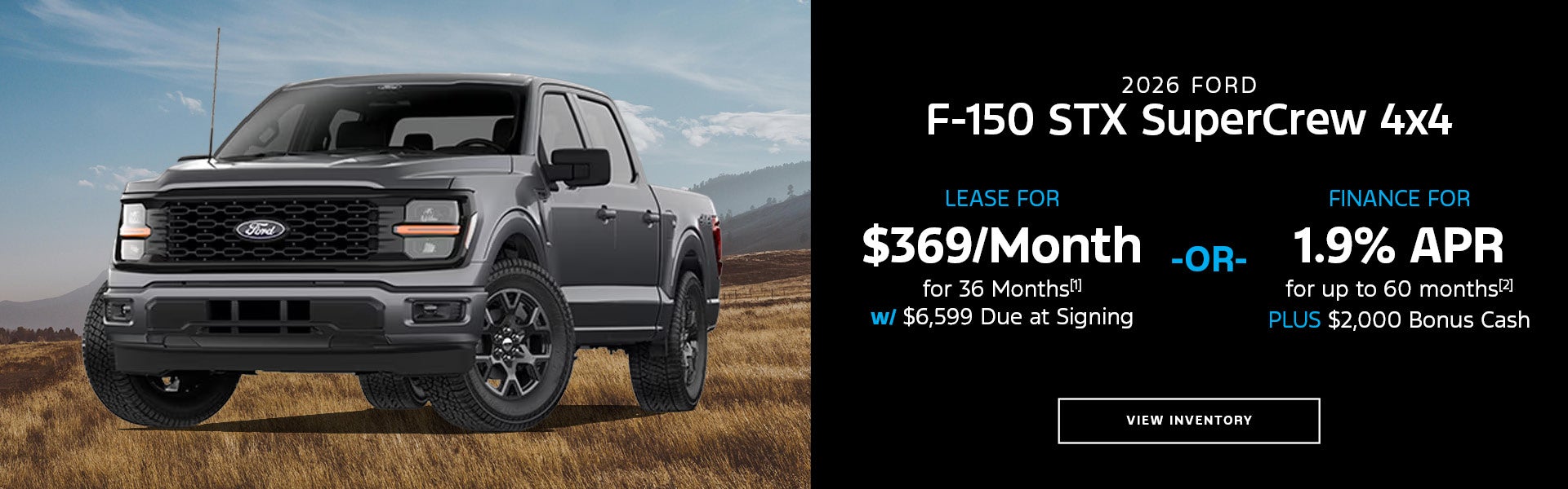 2026 Ford F-150 STX SuperCrew 4x4