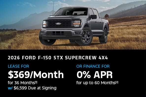 2026 Ford F-150 STX SuperCrew 4x4